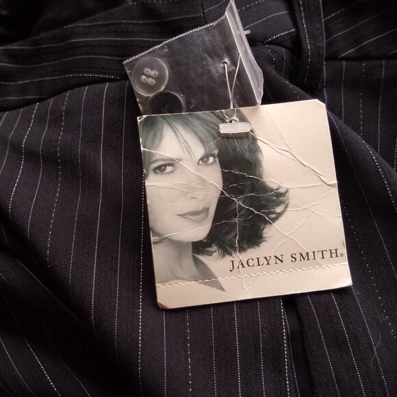 Jaclyn Smith pinstripe slacks women's size 18 - Picture 7 of 8